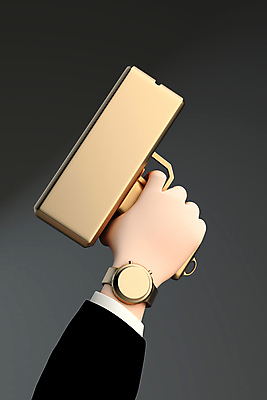 PSD 편집 편집이미지 손 들기 정장 신체부위 3D 검은색 금색 손목시계 디지털합성 편집소스 플렉스 머니건 편집3D 옷 시계 컬러 돈 장신구 모션 사람 총 신조어 파일형식