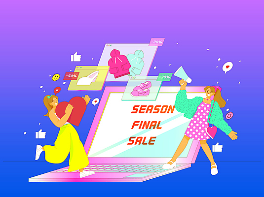 전신 여자 패션 구두 신발 말풍선 가방 일러스트 안기 서기 들기 성인 타이포그라피 두명 노트북 쇼핑 세일 확성기 하트 복고 그라데이션 후드티셔츠 성인여자만 시즌오프 뉴트로 Y2K 국내일러스트 AI파일 모양 문자 잡화 컨셉 티셔츠 모션 사람 전자제품 여자만 성인만 파일형식 벡터