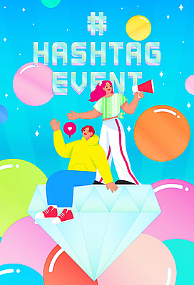 전신 여자 패션 남자 하늘색 말풍선 일러스트 공 서기 들기 앉기 이벤트 성인 타이포그라피 두명 쇼핑 확성기 하트 원형 복고 다이아몬드 성인만 해시태그 뉴트로 Y2K 국내일러스트 AI파일 모양 도형 문자 컨셉 모션 사람 파란색 보석 특수문자 파일형식 벡터