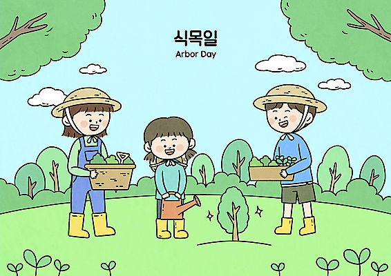 전신 PSD 나무 식물 구름 모자 여자 남자 화분 어린이 일러스트 가족 장화 들기 소녀 초원 성인 세명 연두색 새싹 물뿌리개 삽 식목일 밀짚모자 나무심기 묘목 국내일러스트 자연요소 모자_잡화 잡화 기념일 신발 관계 모션 사람 초록색 심기 파일형식