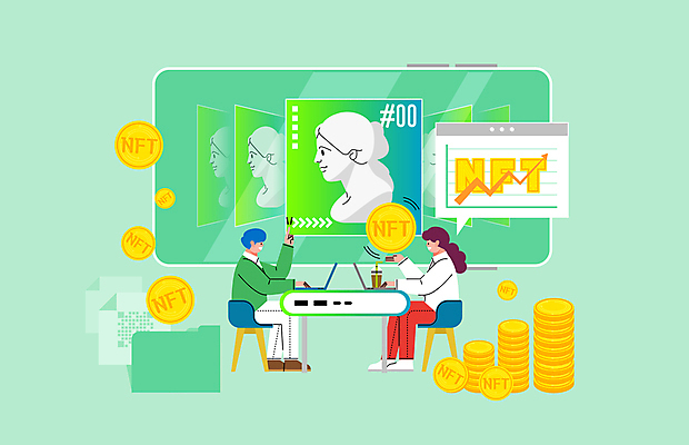 전신 여자 남자 화살표 커피 말풍선 의자 일러스트 비즈니스 회의 그래프 들기 앉기 성인 두명 컵 연두색 노트북 스마트폰 동전 가리킴 작품 파일 투자 폴더 디지털산업 QR코드 동전탑 외장하드 디지털아트 성인만 NFT 국내일러스트 AI파일 식기 산업 음료 가구 돈 모션 미술 사람 손짓 초록색 전자제품 핸드폰 스마트기기 쌓기 디지털 파일형식 벡터 가상화폐