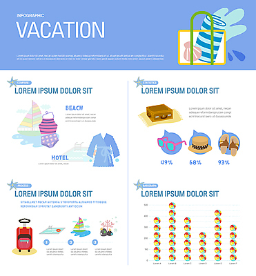 모자 수영복 하늘색 요트 일러스트 그래프 휴식 수영장 사람없음 여름 여름휴가 바캉스 선글라스 캐리어 여행가방 인포그래픽 목욕가운 조개껍데기 쪼리 돗자리 비치웨어 국내일러스트 AI파일 잡화 옷 계절 안경 컨셉 배_교통 가방 휴가 조개 파란색 가운 샌들 파일형식 벡터 여름_계절