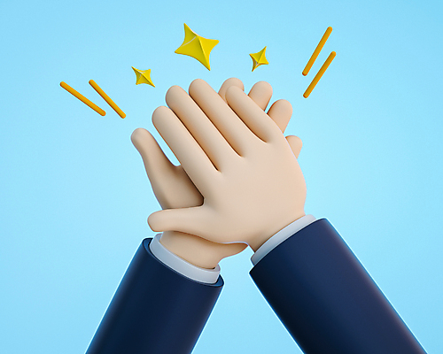 PSD 편집 편집이미지 손 별 하늘색 비즈니스 손짓 신체부위 3D소스 3D 박수 디지털합성 편집소스 편집3D 자연요소 모션 사람 파란색 파일형식