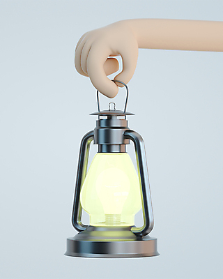 PSD 편집 편집이미지 손 모션 들기 신체부위 빛 3D 흰색 랜턴 디지털합성 편집소스 편집3D 컬러 조명 사람 파일형식