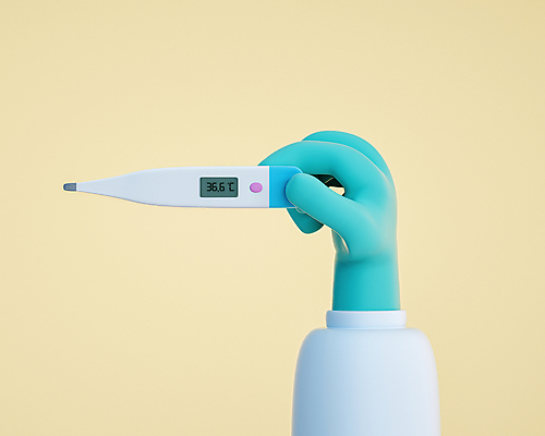 PSD 편집 편집이미지 손 장갑 모션 들기 신체부위 노란색 3D소스 3D 의료진 온도계 체온계 디지털합성 체온측정 편집소스 코로나바이러스 방역복 델타변이바이러스 오미크론 편집3D 직업 잡화 옷 컬러 의학 사람 바이러스 측정 방역 파일형식