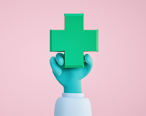 PSD 편집 편집이미지 손 분홍색 장갑 십자가 모션 병원 들기 신체부위 3D소스 3D 의료진 디지털합성 녹십자 십자모양 편집소스 코로나바이러스 방역복 델타변이바이러스 오미크론 편집3D 모양 직업 잡화 옷 컬러 의학 사람 바이러스 십자 방역 파일형식