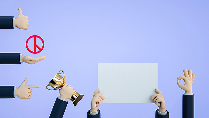 PSD 편집 편집이미지 손 배너 비즈니스 사각프레임 들기 손짓 신체부위 3D소스 3D 보라색 가리킴 우승 OK 선거 트로피 디지털합성 따봉 권총모양 기표문양 편집소스 편집3D 문양 컬러 모션 프레임 사람 사각형 최고 민주주의 상_우승 파일형식