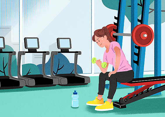 전신 PSD 여자 일러스트 창문 한명 앉기 성인 운동복 운동 건강관리 헬스 아령 헬스장 역기 웨이트트레이닝 물병 집중 팔운동 런닝머신 자기관리 성인여자한명만 땀흘리기 국내일러스트 1 옷 컨셉 모션 건강 관리 사람 운동기구 물통 여자한명만 성인여자만 파일형식