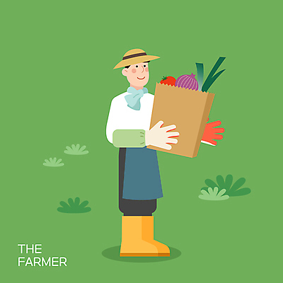 전신 모자 남자 토마토 채소 일러스트 양파 직업캐릭터 한명 서기 들기 성인 연두색 종이봉투 농부 대파 성인남자한명만 스마트팜 농부캐릭터 일러캐릭터 AI파일 직업 캐릭터 1 잡화 모션 봉투 사람 초록색 농장 파 남자한명만 성인남자만 파일형식 벡터