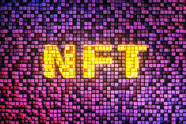 PSD 편집 편집이미지 문자 영어 타이포그라피 사람없음 단어 빛 노란색 3D 디지털 보라색 사이버 디지털합성 편집소스 4차산업 블록체인 NFT 이미지편집 편집3D 산업 컬러 금융 파일형식 가상화폐