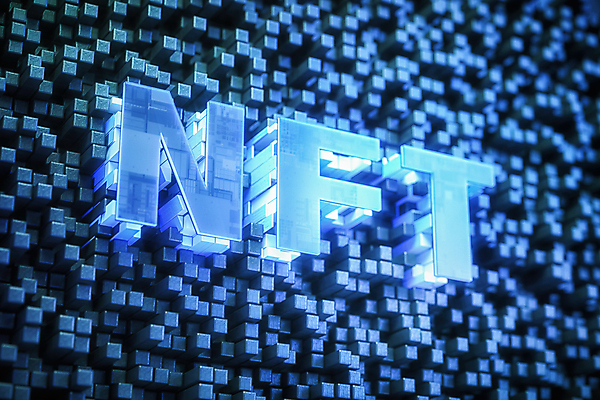 PSD 편집 편집이미지 문자 영어 타이포그라피 사람없음 파란색 단어 3D 디지털 사이버 디지털합성 편집소스 4차산업 블록체인 NFT 이미지편집 편집3D 산업 컬러 금융 파일형식 가상화폐