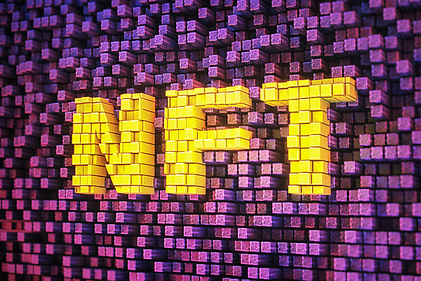 PSD 편집 편집이미지 문자 영어 타이포그라피 사람없음 단어 노란색 3D 디지털 보라색 사이버 디지털합성 편집소스 4차산업 블록체인 NFT 이미지편집 편집3D 산업 컬러 금융 파일형식 가상화폐