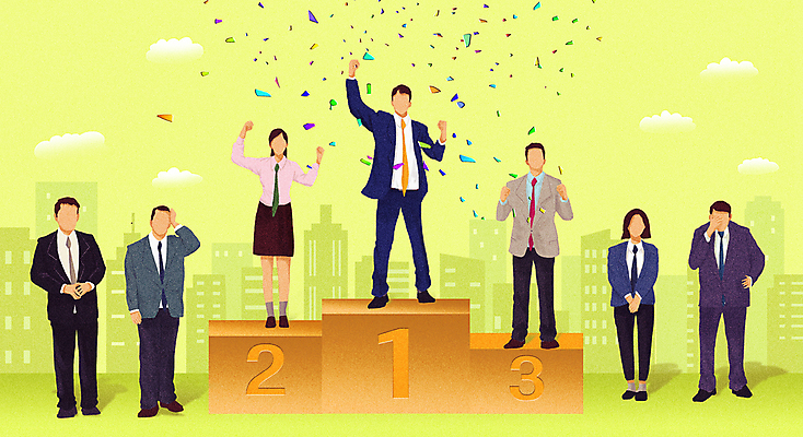 전신 PSD 구름 여자 남자 일러스트 성공 서기 정장 빌딩 여러명 성인 건물 연두색 경쟁 주먹 기쁨 축하 우승 비즈니스맨 비즈니스우먼 좌절 결과 라이벌 꽃가루 손모으기 평가 승리자 시상대 시상식 우수사원 얼굴없음 우승자 성인만 국내일러스트 자연요소 건축물 옷 감정 다수 컨셉 비즈니스 모션 사람 손짓 초록색 최고 직장인 가루 파일형식