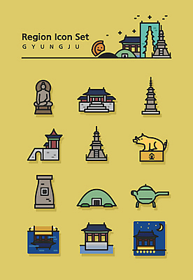 아이콘 여행 야경 밤하늘 한국 사람없음 반사 노란색 문화재 경주 초승달 라인아이콘 불상 정자 제기_제사 불국사 첨성대 국내여행 금돼지 다보탑 석가탑 석굴암 안압지 천마총 2D아이콘 AI파일 건축물 아시아 컬러 불교 하늘 달 경주_경상북도 연못 돼지 석탑 야간 경상북도 국보 랜드마크 제사용품 파일형식 벡터 풍경_경치