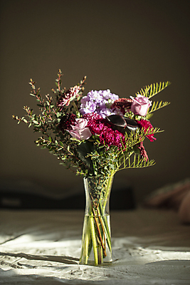 포토 JPG 꽃 잎 유리병 실내 사람없음 물 빛 꽃병 어둠 분위기 감성 잎줄기 국내포토 자연요소 식물 줄기 컨셉 병_용기 내부 파일형식