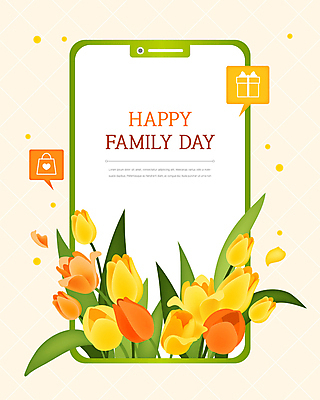 꽃잎 말풍선 일러스트 모바일 사각프레임 이벤트 사람없음 초록색 선물상자 스마트폰 쇼핑백 노란색 튤립 풀 가정의달 온라인 프레임일러스트 가정의날 국내일러스트 AI파일 식물 기념일 꽃 컬러 가방 프레임 선물 핸드폰 스마트기기 상자 사각형 5월 파일형식 벡터