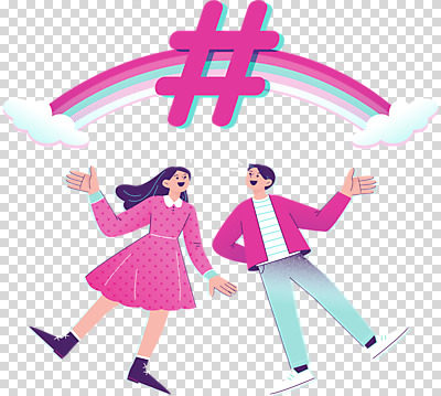 전신 구름 편집 편집이미지 커플 여자 남자 행복 분홍색 허리손 무지개 누끼 이벤트 성인 두명 손들기 올려보기 공유 PNG 소셜네트워크 성인만 편집소스 해시태그 자연요소 감정 컬러 포즈 관계 모션 사람 특수문자 파일형식