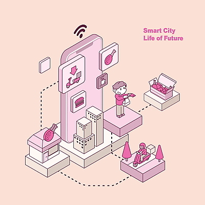 전신 PSD 남자 분홍색 일러스트 서기 들기 성인 두명 건물 스마트폰 치킨 오토바이 신용카드 배달원 승차 연결 주문 배달음식 치킨집 성인남자만 음식배달 배달어플 국내일러스트 직업 건축물 음식 컬러 모션 사람 금융 핸드폰 스마트기기 상점 바이크 배송 배달 닭고기요리 남자만 성인만 파일형식