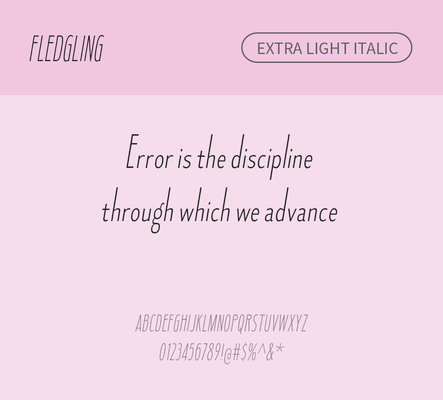 알파벳 영어 폰트 사람없음 OTF 라이트체 낱개폰트 설치폰트 디자인서체 영문폰트 Fledgling_서체 Typodermic_서체 산세리프체 이탤릭체 문자 파일형식