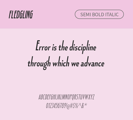 알파벳 영어 폰트 사람없음 OTF 낱개폰트 설치폰트 디자인서체 세미볼드체 영문폰트 Fledgling_서체 Typodermic_서체 산세리프체 이탤릭체 문자 파일형식