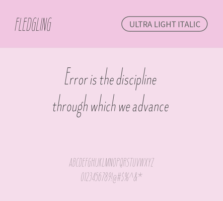 알파벳 영어 폰트 사람없음 OTF 라이트체 낱개폰트 설치폰트 디자인서체 영문폰트 Fledgling_서체 Typodermic_서체 산세리프체 이탤릭체 문자 파일형식