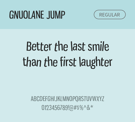 알파벳 영어 폰트 사람없음 OTF 레귤러체 낱개폰트 설치폰트 디자인서체 영문폰트 GnuolaneJump_서체 Typodermic_서체 문자 파일형식