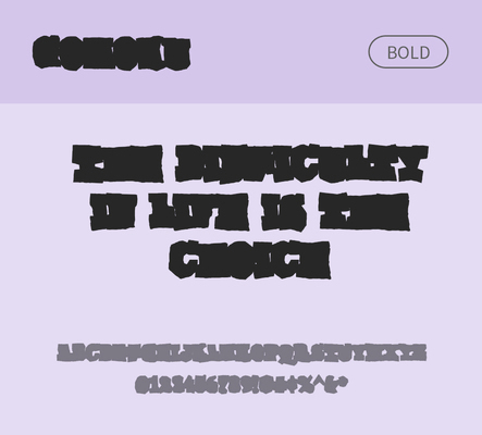 알파벳 영어 폰트 사람없음 OTF 볼드체 낱개폰트 설치폰트 디자인서체 영문폰트 Gomoku_서체 Typodermic_서체 활자체 문자 파일형식