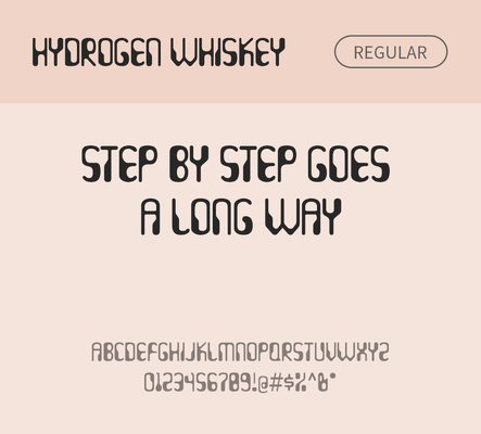 알파벳 영어 폰트 사람없음 OTF 레귤러체 낱개폰트 설치폰트 디자인서체 영문폰트 HydrogenWhiskey_서체 Typodermic_서체 사이버체 문자 서체 파일형식