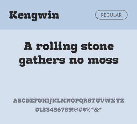 알파벳 영어 폰트 사람없음 OTF 레귤러체 낱개폰트 설치폰트 디자인서체 영문폰트 Kengwin_서체 Typodermic_서체 활자체 슬랩세리프체 문자 파일형식