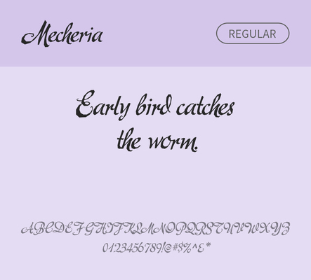 알파벳 영어 폰트 사람없음 필기체 OTF 레귤러체 낱개폰트 설치폰트 디자인서체 영문폰트 Mecheria_서체 Typodermic_서체 손글씨체 문자 손글씨 파일형식