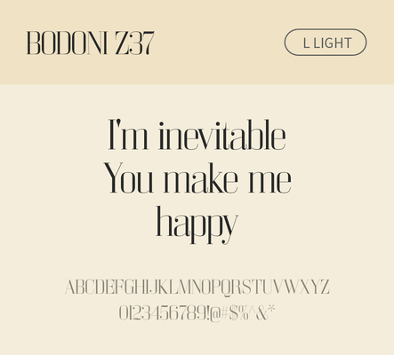 알파벳 영어 폰트 사람없음 OTF 라이트체 낱개폰트 설치폰트 디자인서체 영문폰트 Bodoni_서체 BodoniZ37L_서체 Typodermic_서체 세리프체 문자 파일형식