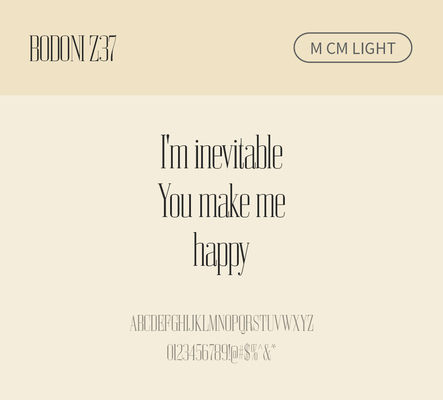 알파벳 영어 폰트 사람없음 OTF 라이트체 낱개폰트 설치폰트 디자인서체 영문폰트 Bodoni_서체 BodoniZ37M_서체 Typodermic_서체 세리프체 문자 파일형식