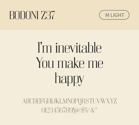 알파벳 영어 폰트 사람없음 OTF 라이트체 낱개폰트 설치폰트 디자인서체 영문폰트 Bodoni_서체 BodoniZ37M_서체 Typodermic_서체 세리프체 문자 파일형식