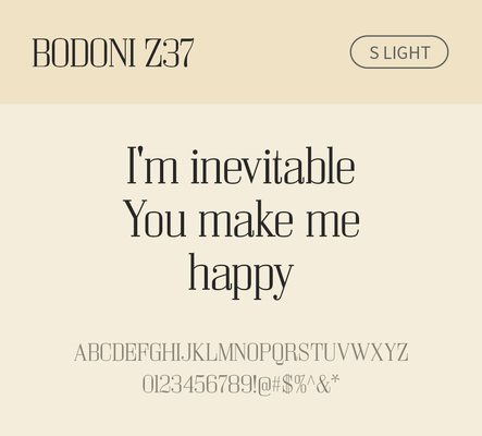 알파벳 영어 폰트 사람없음 OTF 라이트체 낱개폰트 설치폰트 디자인서체 영문폰트 Bodoni_서체 BodoniZ37S_서체 Typodermic_서체 세리프체 문자 파일형식