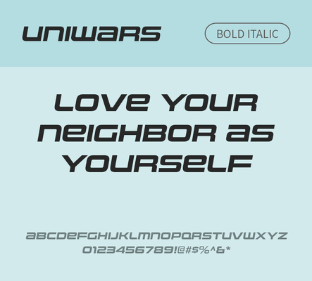 알파벳 영어 폰트 사람없음 OTF 볼드체 낱개폰트 설치폰트 디자인서체 영문폰트 Uniwars_서체 Typodermic_서체 이탤릭체 사이버체 비디오게임체 문자 서체 파일형식