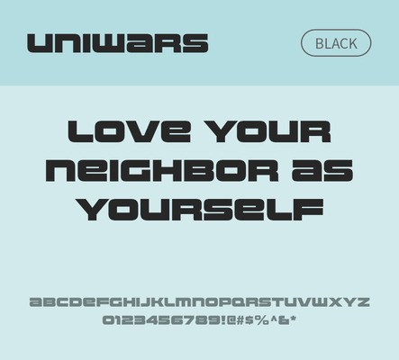 알파벳 영어 폰트 사람없음 OTF 낱개폰트 설치폰트 디자인서체 영문폰트 엑스트라볼드체 Uniwars_서체 Typodermic_서체 사이버체 비디오게임체 문자 서체 파일형식