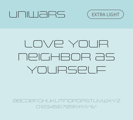 알파벳 영어 폰트 사람없음 OTF 라이트체 낱개폰트 설치폰트 디자인서체 영문폰트 Uniwars_서체 Typodermic_서체 사이버체 비디오게임체 문자 서체 파일형식