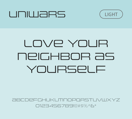 알파벳 영어 폰트 사람없음 OTF 라이트체 낱개폰트 설치폰트 디자인서체 영문폰트 Uniwars_서체 Typodermic_서체 사이버체 비디오게임체 문자 서체 파일형식