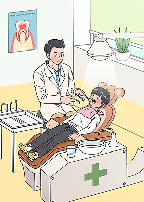 전신 PSD 남자 화분 어린이 의자 일러스트 조명 치과 입벌림 들기 앉기 소년 상반신 성인 두명 치료 눕기 치아 치과의사 소아과 치과진료 소아과의사 치아건강 남자만 어린이병원 국내일러스트 가구 의학 모션 표정 건강 병원 사람 진료 의사 소화기관 파일형식