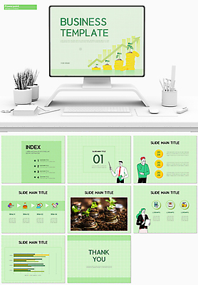 템플릿 여자 남자 화살표 비즈니스 그래프 들기 상반신 성인 세명 연두색 세트 새싹 동전 턱괴기 비즈니스맨 비즈니스우먼 PPT 프레젠테이션 문서템플릿 신입사원 상승 금화 동전탑 직무교육 초보 성인만 애니형PPT 9P 이미지템플릿 식물 교육 컨셉 돈 모션 사람 초록색 쌓기 직장인 황금 파일형식