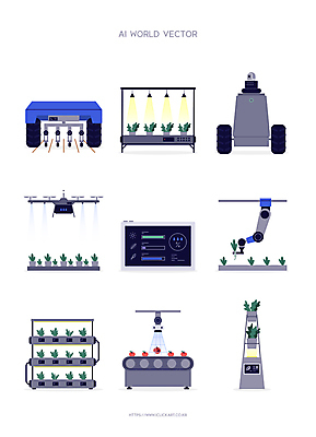 식물 화분 농업 일러스트 공장 그래프 조명 관리 사람없음 빛 태블릿 농사 수확 사과 로봇 분석 드론 로봇팔 물뿌리기 컨베어밸트 AI_인공지능 국내일러스트 AI파일 산업 컨셉 과일 공업 모션 전자제품 스마트기기 기계 파일형식 벡터