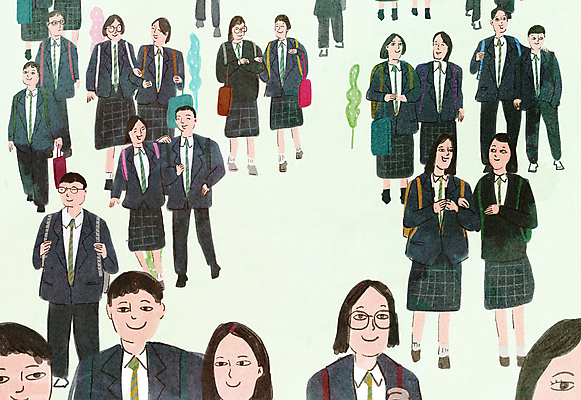 전신 PSD 학생 여자 남자 교복 일러스트 청소년 어깨동무 거리 서기 여러명 상반신 일상 친구 걷기 하반신 즐거움 등교 등하교 하교 십대만 중고등학생 국내일러스트 옷 감정 포즈 다수 관계 모션 중학생 고등학생 사람 라이프 파일형식