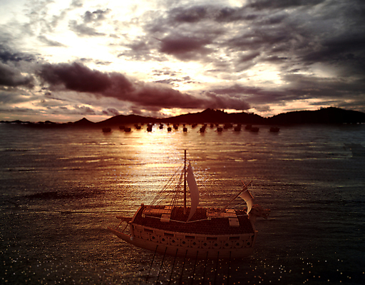 PSD 구름 편집 편집이미지 바다 섬 하늘 사람없음 3D 일몰 디지털합성 거북선 여러척 충무공 편집소스 호국보훈의달 판옥선 이미지편집 편집3D 자연요소 다수 노을 6월 군함 파일형식