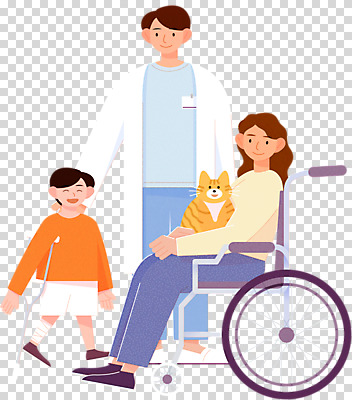 전신 편집 편집이미지 한마리 여자 남자 어린이 안기 서기 누끼 앉기 소년 성인 세명 고양이 의료진 의사 장애인 휠체어 목발 PNG 깁스 어깨에손 편집소스 직업 1 포유류 의학 의료기기 모션 사람 반려동물 의료용품 장애 파일형식