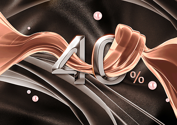 PSD 편집이미지 타이포그라피 사람없음 숫자 갈색 세일 주름 퍼센트 실크 천 진주 통과 이미지편집 문자 컬러 직물 특수기호 보석 파일형식