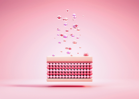 PSD 편집 편집이미지 분홍색 사람없음 뷰티 3D 원형 피부 디지털합성 피부관리 스킨케어 안티에이징 콜라겐 편집소스 피부건강 피부층 이미지편집 편집3D 도형 컬러 건강 신체부위 단백질 파일형식