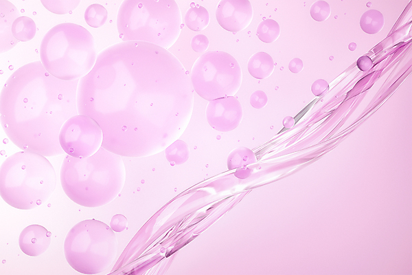 PSD 편집 편집이미지 물결 분홍색 사람없음 뷰티 3D 디지털합성 피부관리 스킨케어 안티에이징 콜라겐 편집소스 이미지편집 편집3D 컬러 단백질 파일형식