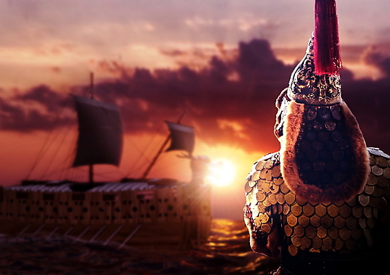 PSD 구름 편집이미지 응시 남자 바다 하늘 한명 성인 30대 태양 노을 주황색 한국인 돛 위인 장군 갑옷 거북선 이순신 충무공 선박 성인남자한명만 이미지편집 자연요소 직업 1 시선 컬러 수상교통 사람 동양인 장년 보호장비 남자한명만 성인남자만 파일형식