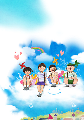 전신 PSD 동물 구름 여자 남자 행복 어린이 무지개 일러스트 상상 웃음 들기 앉기 소녀 소년 여러명 건물 파란색 선물상자 마을 희망 하트 어린이날 바람개비 풍선 어린이만 국내일러스트 자연요소 모양 건축물 기념일 감정 컬러 다수 모션 표정 선물 사람 상자 파일형식