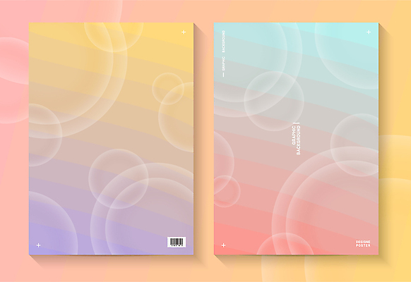 컬러 백그라운드 일러스트 추상 사람없음 그래픽 봄 원형 바코드 그라데이션 기하학 파스텔톤 국내일러스트 AI파일 도형 계절 무늬 파일형식 벡터